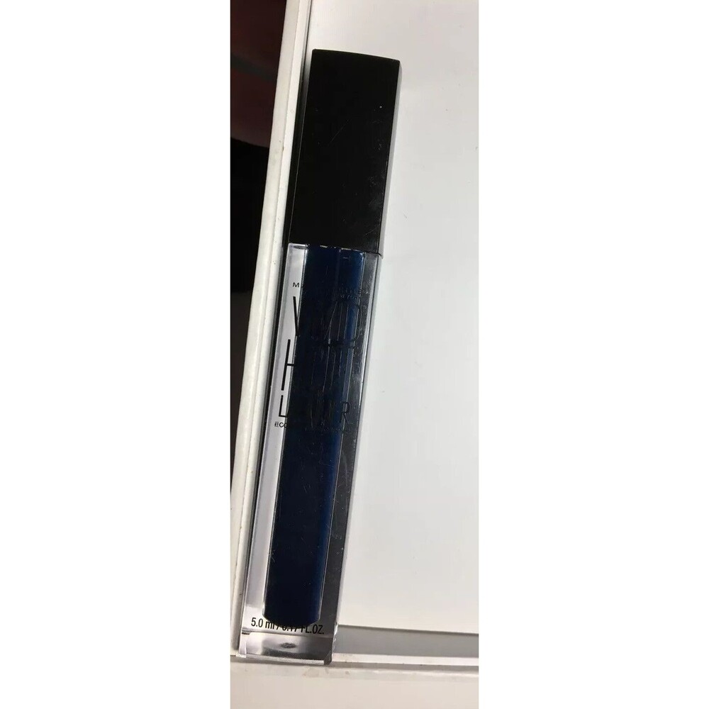 NEW Maybelline New York Color Sensational Vivid Hot Lacquer Lip Gloss Major Blue